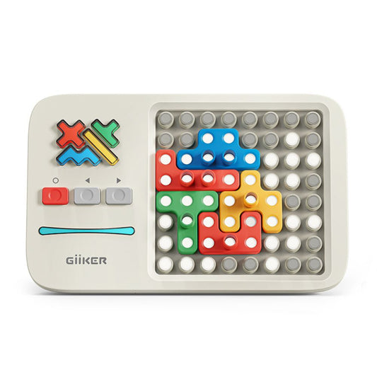 Joc de puzzle de potrivire a formelor, Super Blocks, GiiKER, 6 ani+