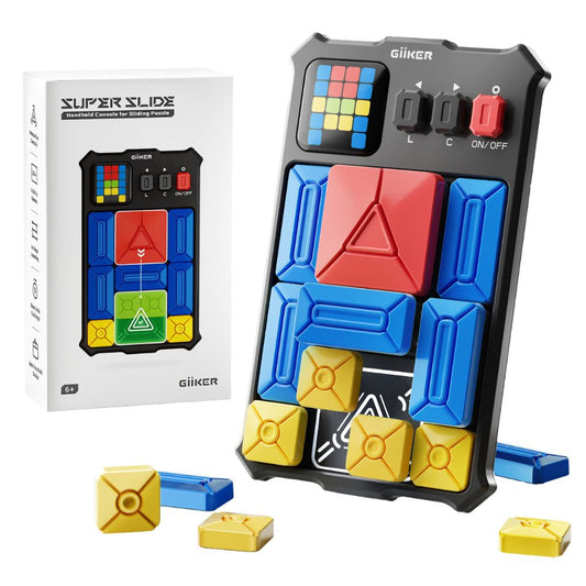 Joc de puzzle electronic de strategie și logică, Super Slide, GiiKER, 6 ani+