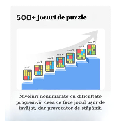 Joc de puzzle electronic de strategie și logică, Super Slide, GiiKER, 6 ani+