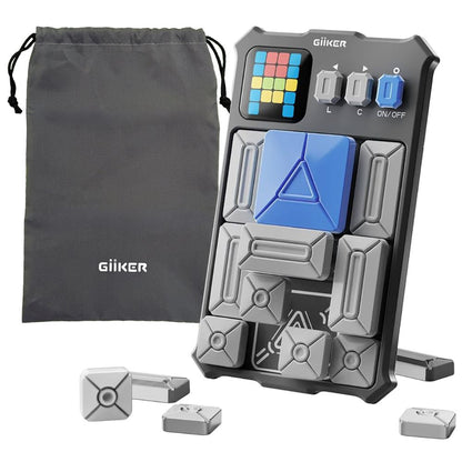 Joc de puzzle electronic de strategie și logică, Super Slide, Gri, GiiKER, 6 ani+