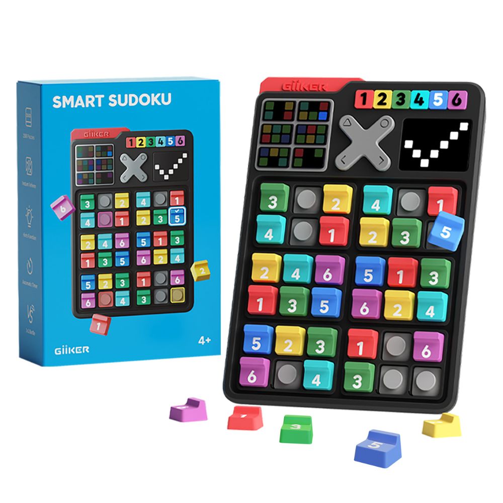 Joc electronic de strategie și logică, Smart Sudoku, GiiKER, 4 ani+
