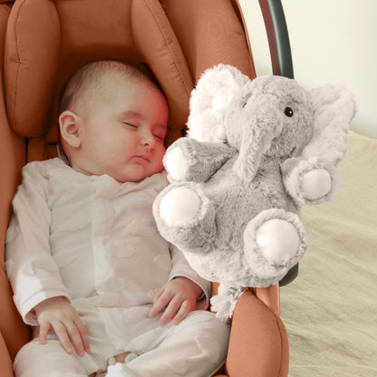 Jucărie de pluș cu sunete liniștitoare, Elliot Elephant™ On The Go, Cloud B, 0 luni+