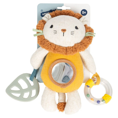 Jucărie senzorială bebeluși cu agățătoare, Little Lion, Small Foot,0 luni+