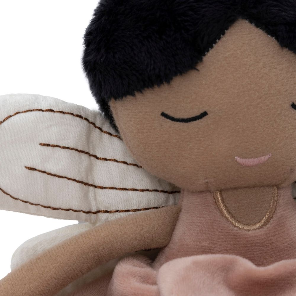 Păpușă textilă, Jucărie de pluș - Zâna Mae, Jollein, 32 cm, 0 luni+