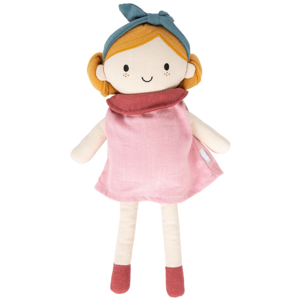 Păpușă textilă, Jucărie de pluș - Lina, Small Foot, 39 cm, 0 luni+