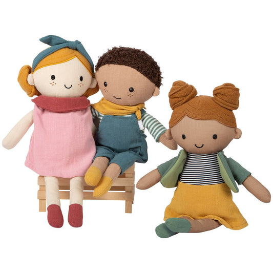 Păpușă textilă, Jucărie de pluș - Maya, Small Foot, 39 cm, 0 luni+