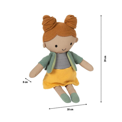 Păpușă textilă, Jucărie de pluș - Maya, Small Foot, 39 cm, 0 luni+