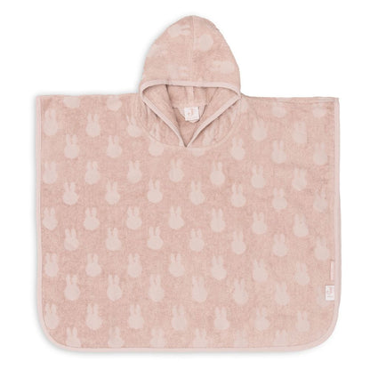 Poncho de baie copii din bumbac, Terry Miffy, Wild Rose,  Jollein, 1-4 ani,OEKO-TEX