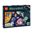Puzzle forforescent, Sistemul Solar- Glow In The Dark, 104 piese, Apli, 5 ani+