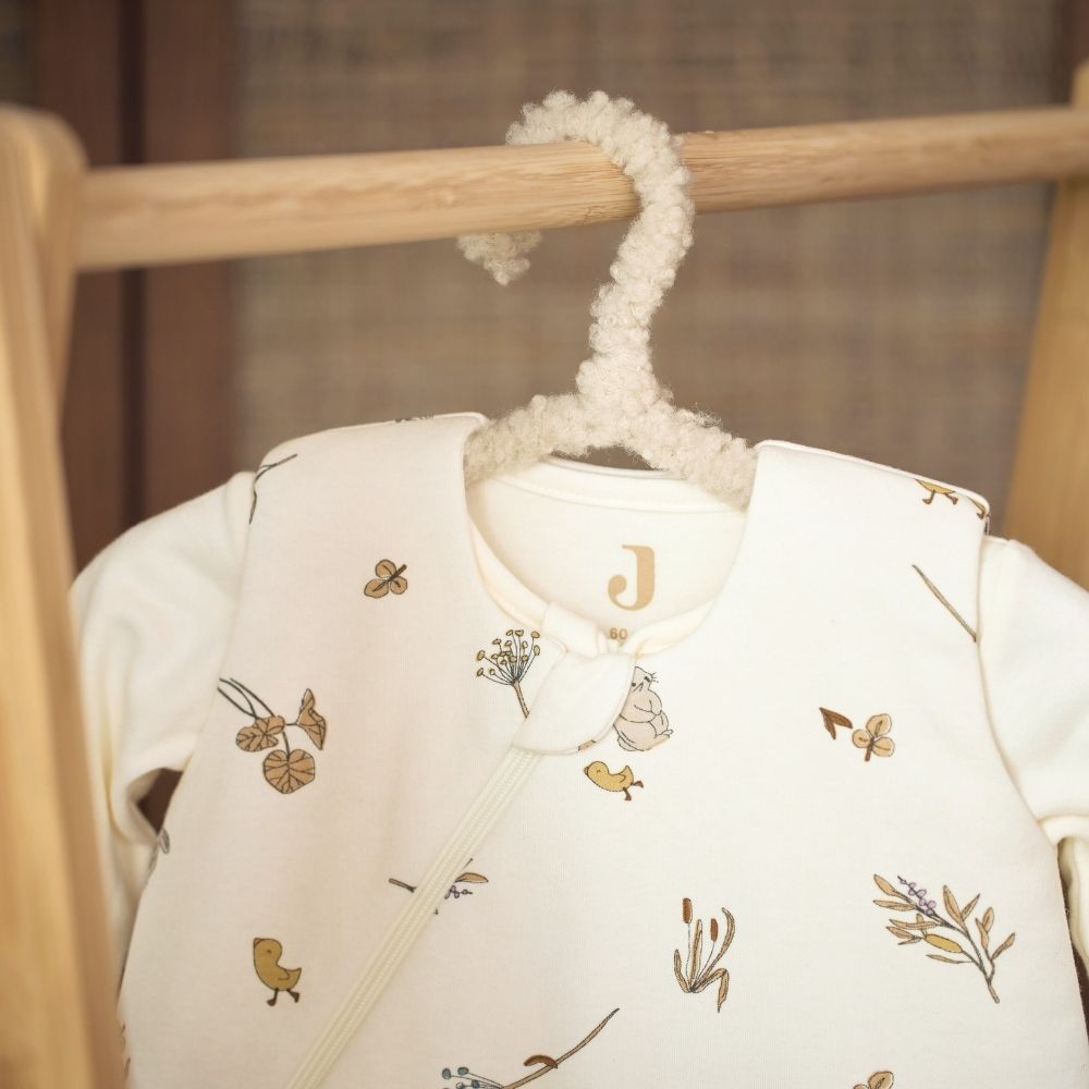 Sac de dormit - sistem de înfășat bebeluși, Riverside, Jollein, Ivory, OEKO-TEX, 0-3 luni