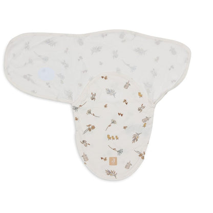 Sac de dormit - sistem de înfășat bebeluși, Riverside, Jollein, Ivory, OEKO-TEX, 0-3 luni