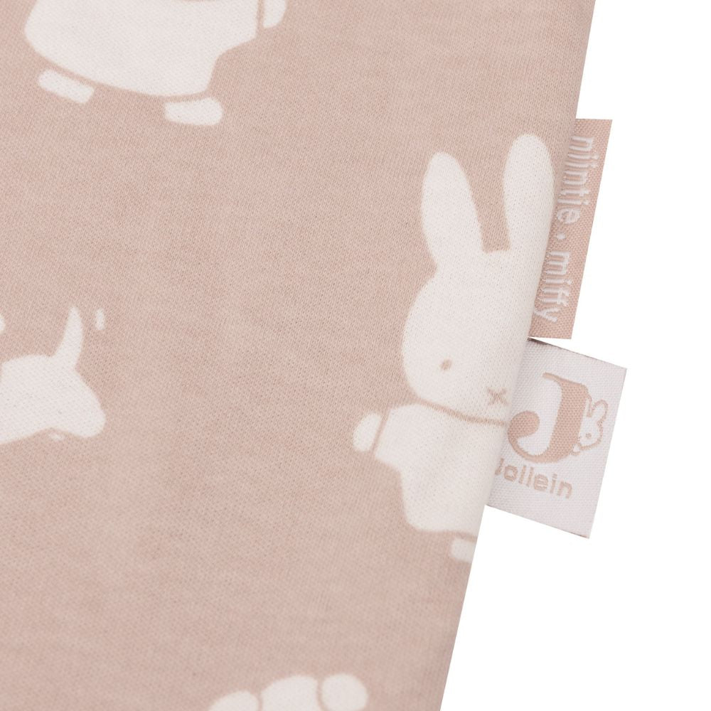 Sac de dormit bebelusi din jerseu, Miffy Snuffy - Wild Rose, Jollein, 110 cm