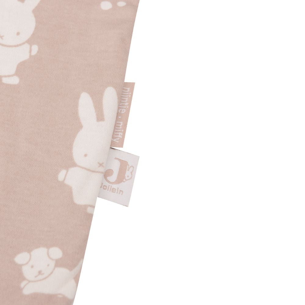 Sac de dormit bebelusi din jerseu, Miffy Snuffy - Wild Rose, Jollein, 90cm, OEKO-TEX