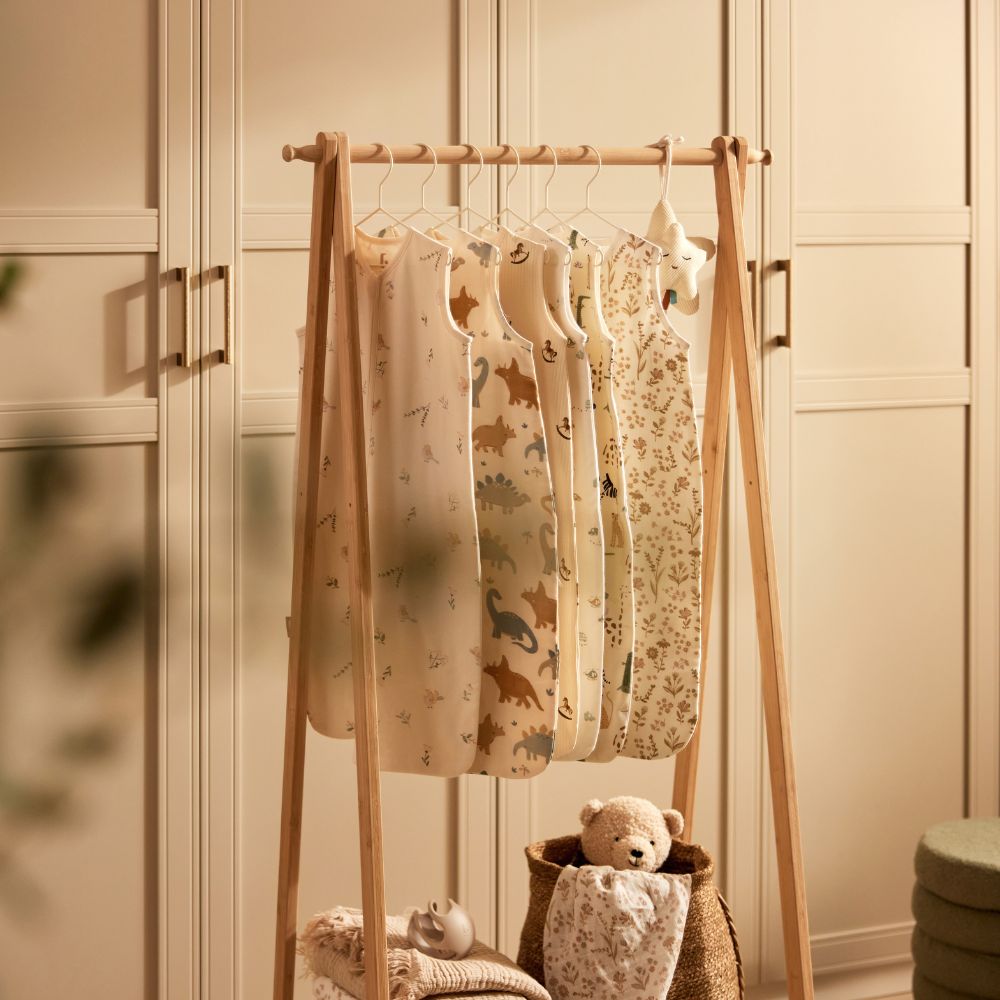 Sac de dormit pentru bebeluși din jerseu, Jungle Jambo, Jollein, 70 cm, OEKO-TEX
