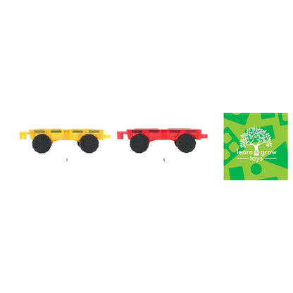 Set 2 baze mașini,  Car Pack, Learn & Grow, 2 bucăți, 3 ani+