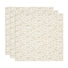 Set 3 museline din bumbac, Animale Nougat, Jollein, 70x70 cm, OEKO-TEX
