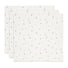 Set 3 museline din bumbac, Jungle Jambo, Alb, 70x70 cm, OEKO-TEX