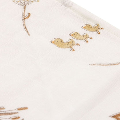 Set 3 museline din bumbac tip batistă, Riverside, Jollein, 31x31 cm, OEKO-TEX