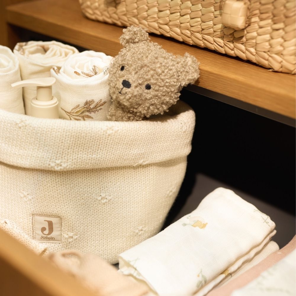 Set 3 museline din bumbac tip batistă, Riverside, Jollein, 31x31 cm, OEKO-TEX