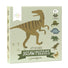 Set 5 Jigsaw Puzzle-uri, Dinozauri, A Little Lovely Company, 19 piese, 2 ani+