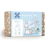 Set de construcție magnetic, Clear Starter Pack, Connetix Tiles, 34 piese, 3 ani+