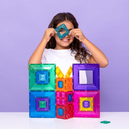 Set de construcție magnetic, Bright Portal Pack, Connetix Tiles, 48 piese, 3 ani+