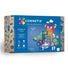 Set de construcție magnetic, Rainbow  Ball Run Expansion Pack, Connetix Tiles, 66 piese, 3 ani+