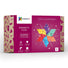 Set de construcție magnetic, Rainbow Geometry Pack, Connetix Tiles, 30 piese, 3 ani+