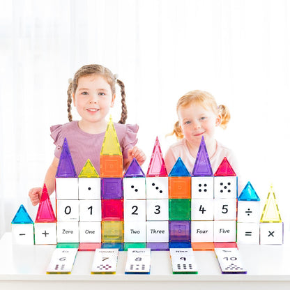 Set magnetic, Piese Toppers Numeric Pack, Learn & Grow, 40 piese, 3 ani+