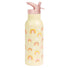 Sticlă de apă XL copii din oțel inoxidabil, Rainbow, A Little Lovely Company, 500 ml, 6 luni+