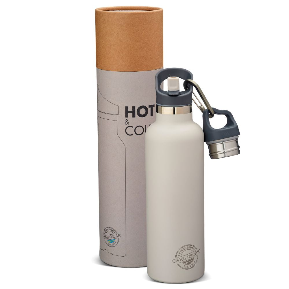 Sticlă apă termos inox cu VacuumShield™, 700 ml, Gri, Carl Oscar