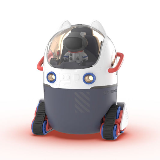 Umidificator cu lampă de veghe pentru copii, Humybot - Navă spațială, MOB Paris