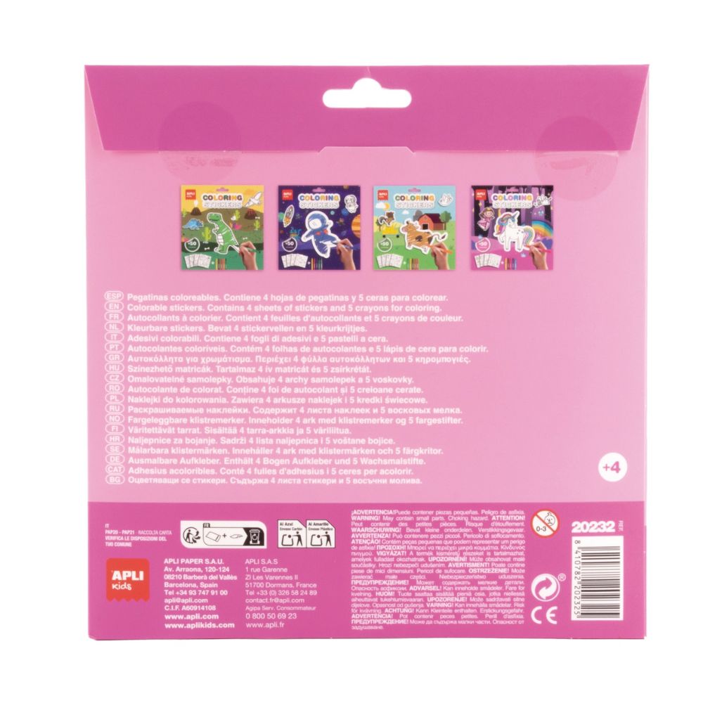 Stickere cu prințese colorate și personalizate de copil