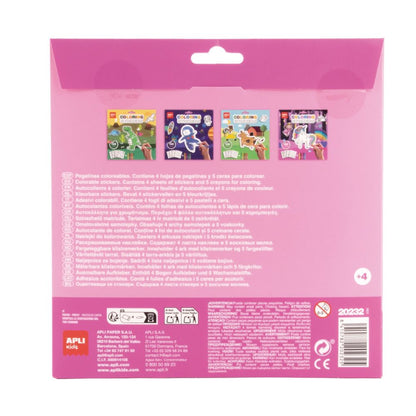 Stickere cu prințese colorate și personalizate de copil