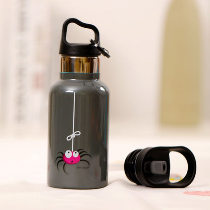 Sticlă apă copii inox, Grey Spider, 350 ml, Carl Oscar