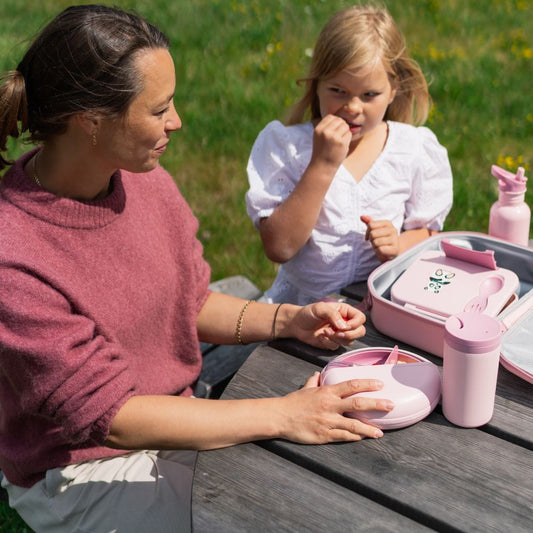 Caserolă compartimentată copii SnackDISC, Panda, Carl Oscar