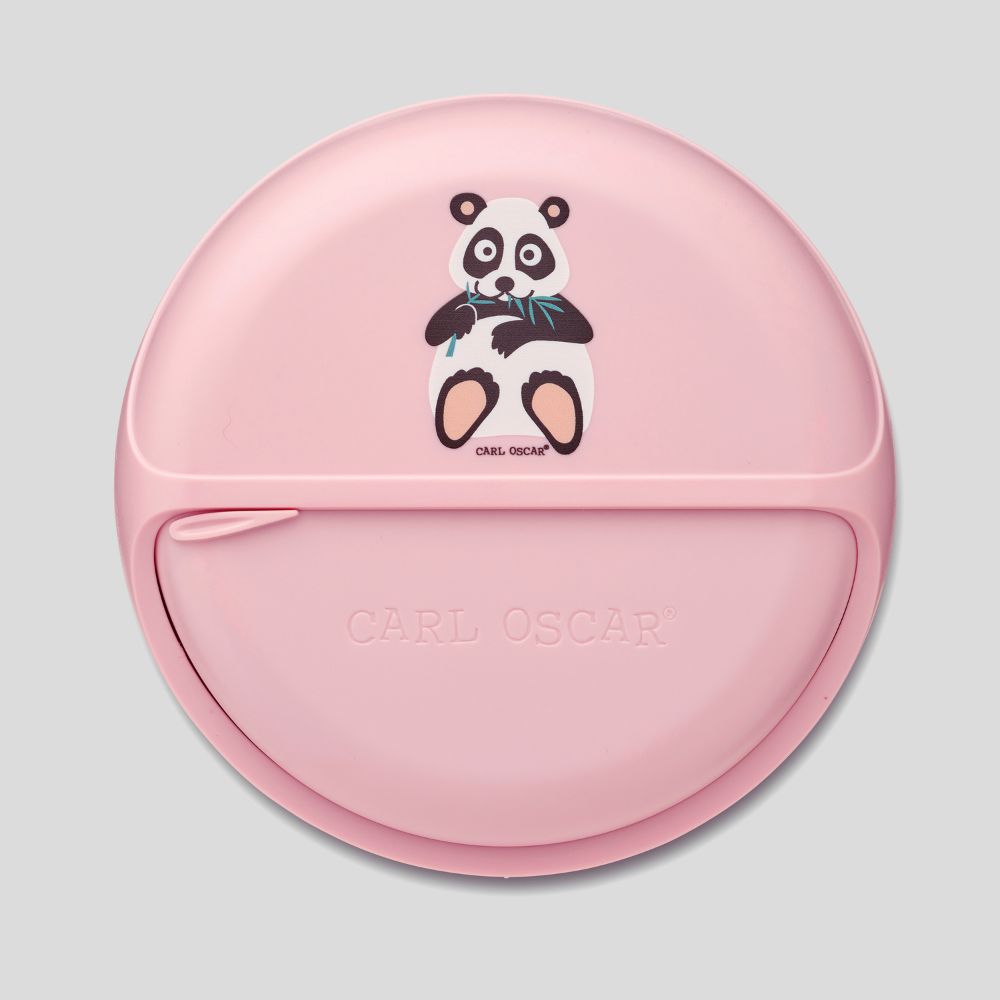 Caserolă compartimentată copii SnackDISC, Panda, Carl Oscar