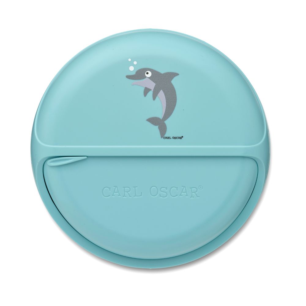 Caserolă compartimentată copii SnackDISC, Delfin, Carl Oscar