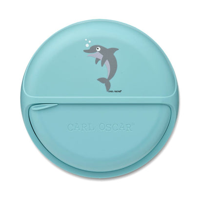 Caserolă compartimentată copii SnackDISC, Delfin, Carl Oscar