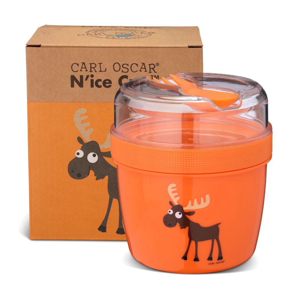 Cutie prânz copii cu disc de răcire, N’ice Cup, 600 ml, Moose, Carl Oscar