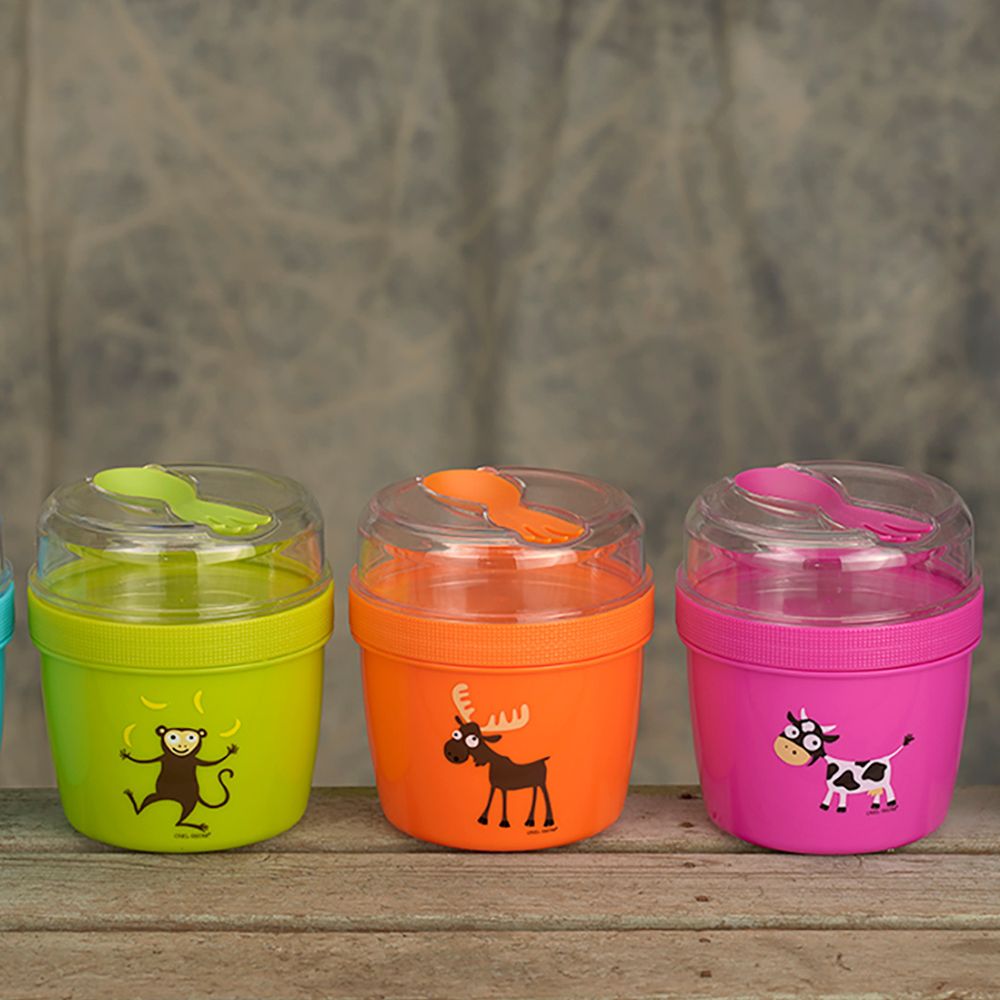 Cutie prânz copii cu disc de răcire, N’ice Cup, 600 ml, Moose, Carl Oscar