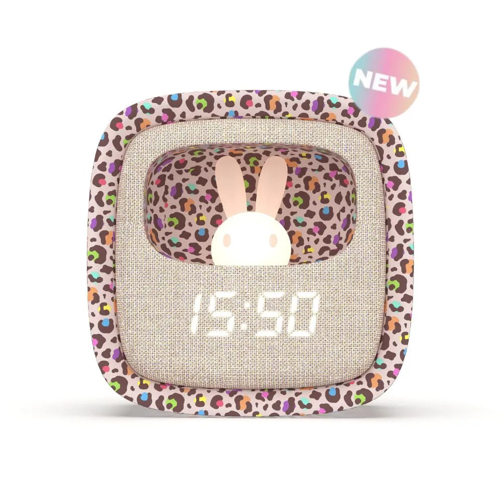 ceas cu lumină de veghe copii MOB Billy Clock Leopard