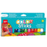 Set Creioane colorate solide, 12 culori Color Sticks, APLI,3 ani+