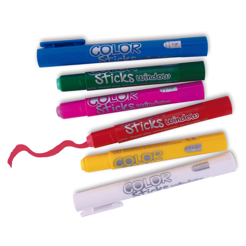 color sticks window stergere cu carpa umeda curatare fara urme geam