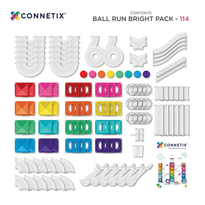 connetix tiles piese set 114 bright