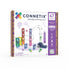 CONNETIX TILES, Set magnetic, Ball Run Launcher, 47 piese, 3 ani+