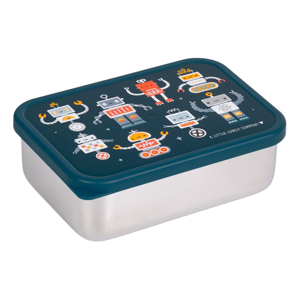Cutie prânz copii din inox Robots 900 ml