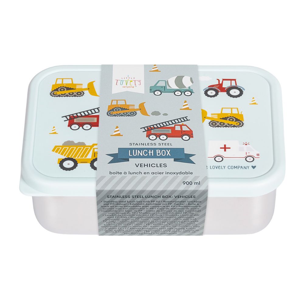 Ambalaj cutie de prânz din inox 900 ml Vehicule A Little Lovely Company