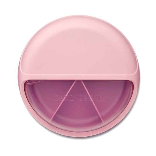 Cutie prânz copii SnackDISC roz pastel de la Carl Oscar