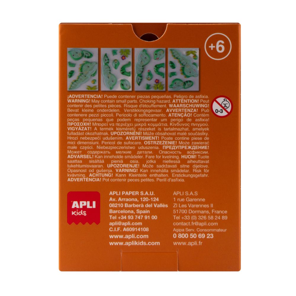 Ambalaj puzzle 3D APLI Dragon TURCOAZ